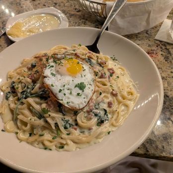 Franconello's - Linguini carbonara - Italian Near Me - Chicago, Illinois