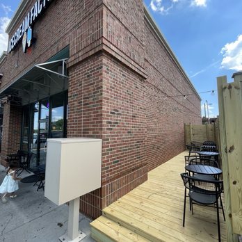 ICECREAM FACTORY - Side patio. - Ice Cream & Frozen Yogurt Near Me - Greensboro, North Carolina ICECREAM FACTORY - Side patio. - Ice Cream & Frozen Yogurt Near Me - Greensboro, North Carolina