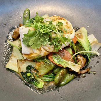 Spago - Halibut - New American Near Me - Las Vegas, Nevada