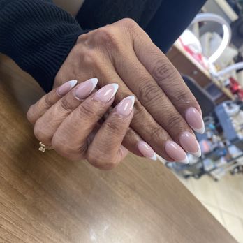Nailspa Excel - Gel builder overlay with custom French tip. - Nail Salons Near Me - La Verne, California Nailspa Excel - Gel builder overlay with custom French tip. - Nail Salons Near Me - La Verne, California