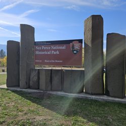 Heart Of The Monster - Nez Perce National Historic Park - Sign