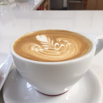 Intelligentsia Coffee - Latte art, very good portion of coffee and milk! - Coffee & Tea Near Me - Venice, California