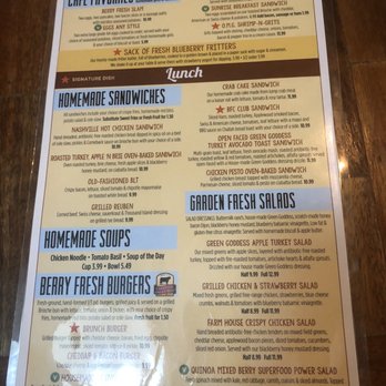 Berry Fresh Cafe - Menu - Breakfast & Brunch Near Me - Stuart, Florida Berry Fresh Cafe - Menu - Breakfast & Brunch Near Me - Stuart, Florida