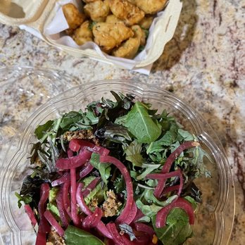 Veggie Grill By Next Level - Bland salad with chunky protein bits - Vegan Near Me - Torrance, California Veggie Grill By Next Level - Bland salad with chunky protein bits - Vegan Near Me - Torrance, California