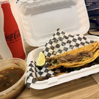 XX Tacos - Quesabirria taco with consomé - Mexican Near Me - North Highlands, California XX Tacos - Quesabirria taco with consomé - Mexican Near Me - North Highlands, California