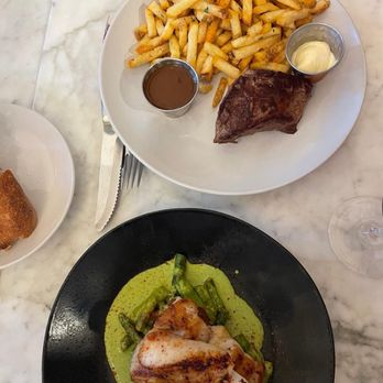 Cote Ouest Bistro - Black cod and steak frites - French Near Me - San Francisco, California Cote Ouest Bistro - Black cod and steak frites - French Near Me - San Francisco, California