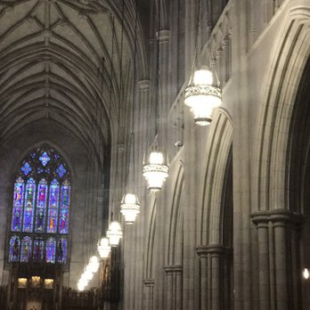 Duke University Chapel - Lovely light fixtures - Churches Near Me - Durham, North Carolina