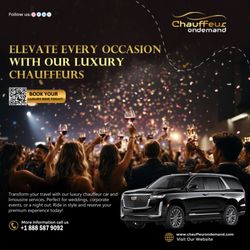 Chauffeur On Demand - #SpecialMoments #specialocassion #reservations #booking #LuxuryTravel #Chauffeur
#Chaufferservice #ChauffeuredAirportTransfers