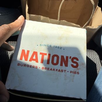 Nation's Giant Hamburgers - To-go box - Breakfast & Brunch Near Me - Berkeley, California