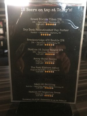 Menu photo 8 Toley’s on the Creek Centennial, CO Menu photo 8 Toley’s on the Creek Centennial, CO