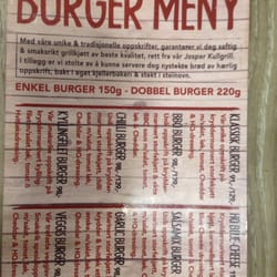 HQ BRGRS - Burgermeny