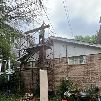Golden Touch Home Improvements - a man on a scaffold - General Contractors Near Me Golden Touch Home Improvements - a man on a scaffold - General Contractors Near Me