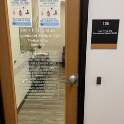 Occupational Medical Care - Office Entrance
