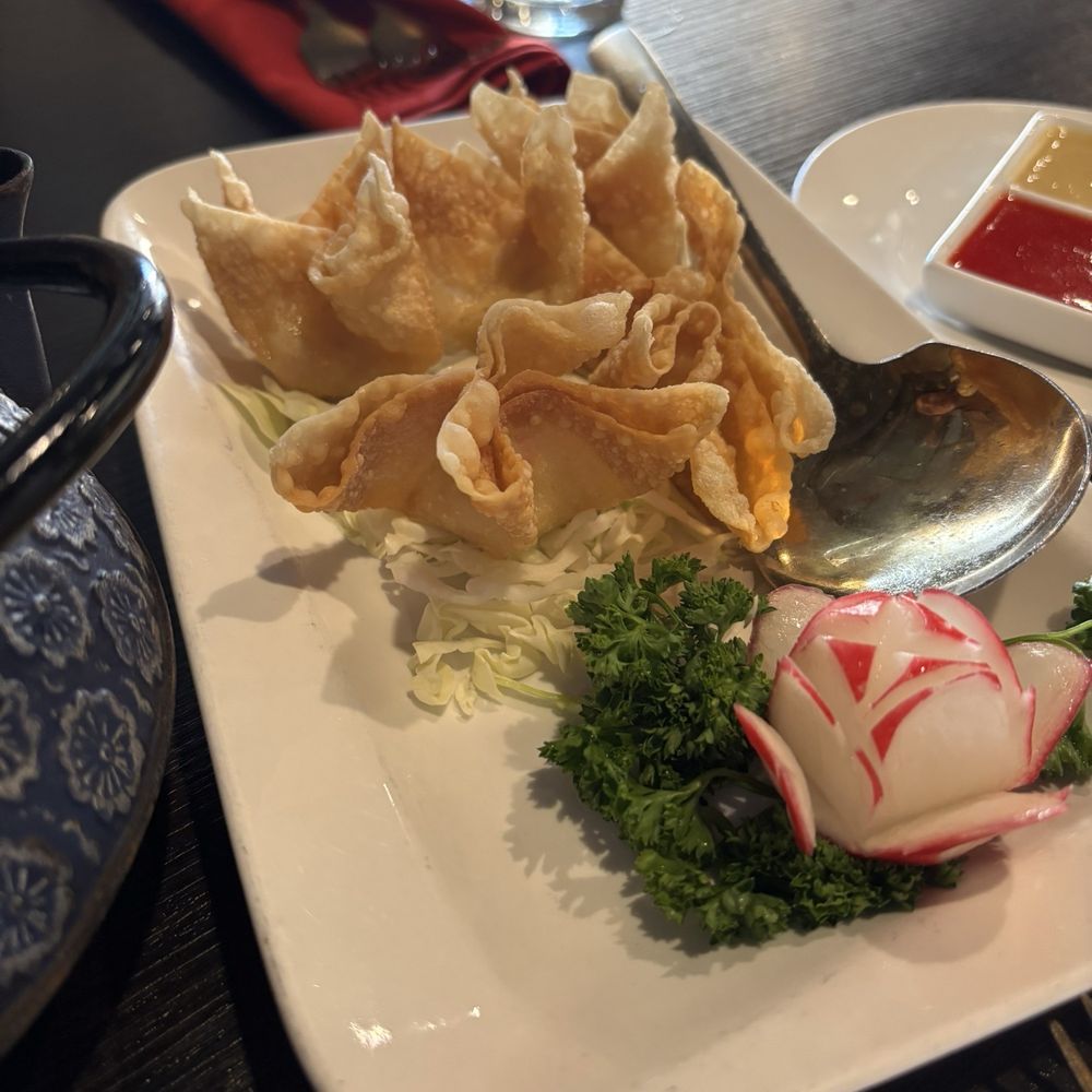 Chin's Szechwan - Encinitas - Crispy Cream Cheese Wontons (5) - Chinese Near Me - Encinitas, California Chin's Szechwan - Encinitas - Crispy Cream Cheese Wontons (5) - Chinese Near Me - Encinitas, California