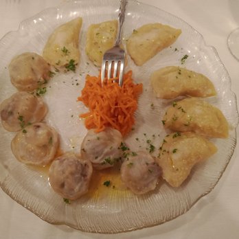 Russian Tea Time - Beef dumplings and potato dumplings - Russian Near Me - Chicago, Illinois