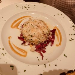 Olivomare - Crab salad with radicchio. Delicious and super fresh.