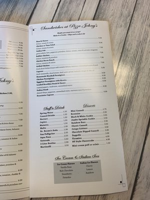 Menu photo 5 Pizza Johny's Miami, FL