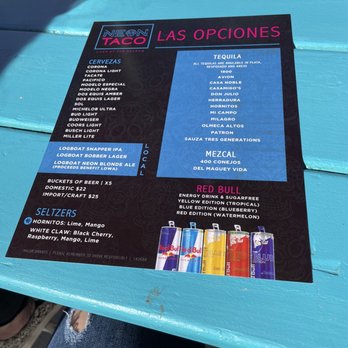 Neon Taco - Drink menu - Tacos Near Me - Lake Ozark, Missouri Neon Taco - Drink menu - Tacos Near Me - Lake Ozark, Missouri