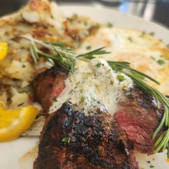 Plums Cafe - Steak and eggs - Breakfast & Brunch Near Me - Costa Mesa, California