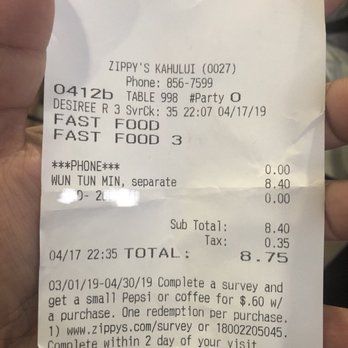 Zippy's Kahului - Phone Order at 22:07 - Fast Food Near Me - Kahului, Hawaii Zippy's Kahului - Phone Order at 22:07 - Fast Food Near Me - Kahului, Hawaii