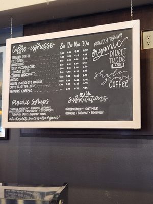 Menu photo 3 Asensio Coffee Federal Way, WA