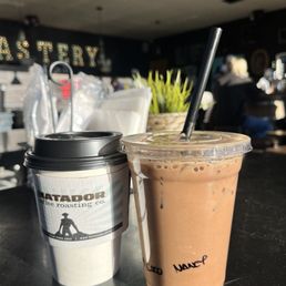 Iced Coconut Mocha Latte