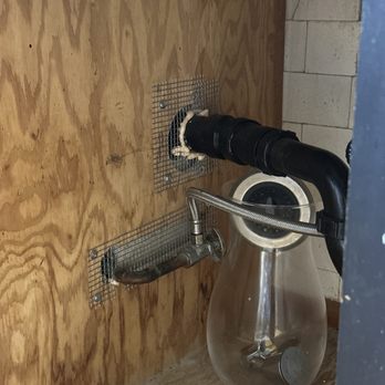 ASAP Rodent Solutions - Wire mesh and spray foam under sink - Pest Control Near Me - San Francisco, California ASAP Rodent Solutions - Wire mesh and spray foam under sink - Pest Control Near Me - San Francisco, California