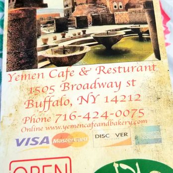 Yemen Cafe and Bakery - Yemen Cafe & Restaurant Menu - Middle Eastern Near Me - Buffalo, New York Yemen Cafe and Bakery - Yemen Cafe & Restaurant Menu - Middle Eastern Near Me - Buffalo, New York