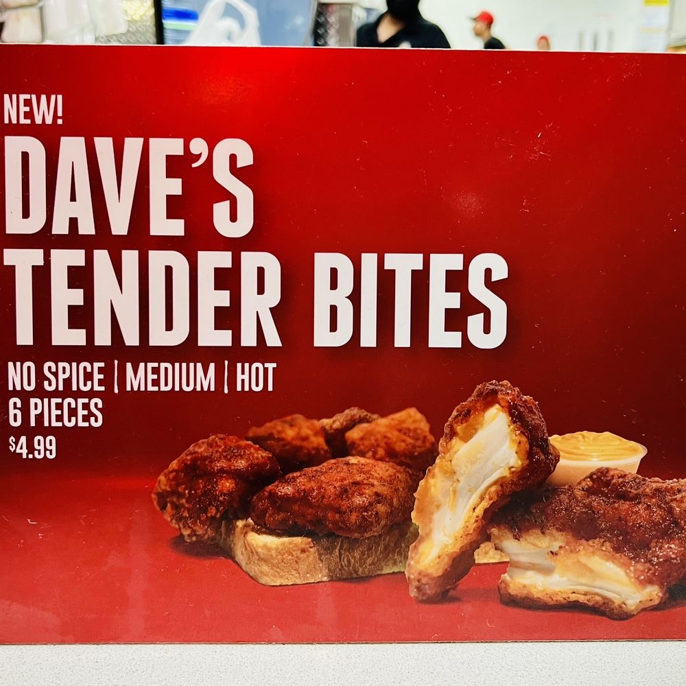Dave's Hot Chicken - Menu (Aug 2023) - Chicken Shop Near Me - Rosemead, California