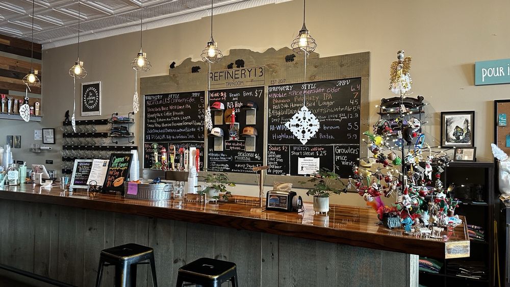 Refinery 13 Taproom Logo