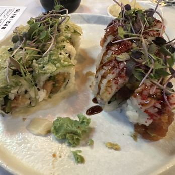 Umi - 70 hamachi roll & selandro roll - Japanese Near Me - Winter Park, Florida Umi - 70 hamachi roll & selandro roll - Japanese Near Me - Winter Park, Florida