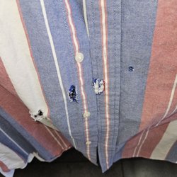 Goodwill - Holes everywhere.