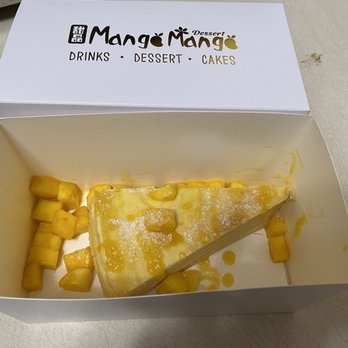 Mango Mango Dessert - Mango Mille Crepe cake - Desserts Near Me - Aiea, Hawaii