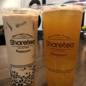Sharetea - QQ Happy Family milk tea and the Hawaii Fruit Tea - Bubble Tea Near Me - Torrance, California Sharetea - QQ Happy Family milk tea and the Hawaii Fruit Tea - Bubble Tea Near Me - Torrance, California