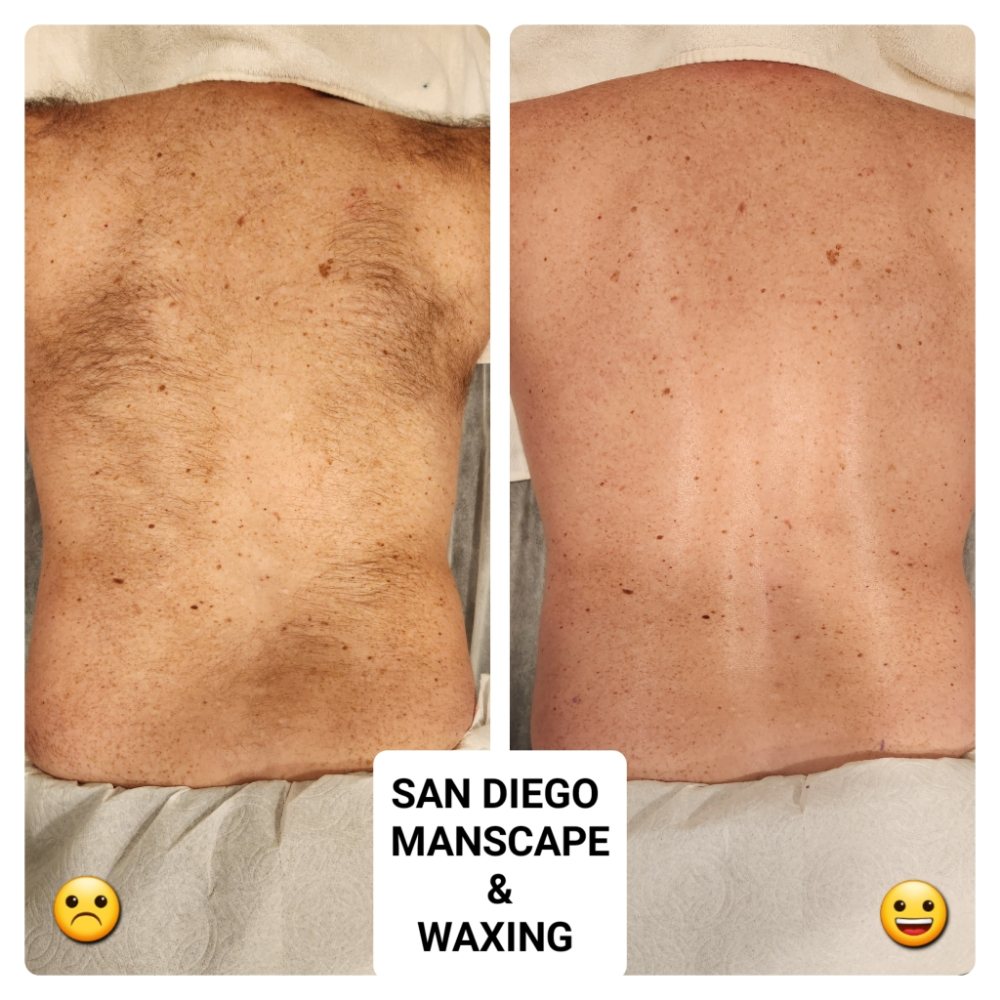 San Diego Manscape and Waxing Logo