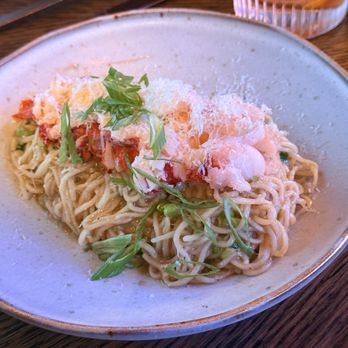 Three Thirty Three - Lobster Noodles .. I know this is a steakhouse, but we did seafood - Steakhouses Near Me - Tempe, Arizona