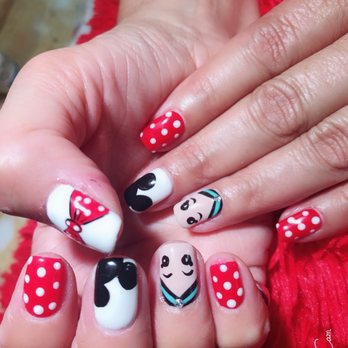 Palms Nail Spa - Jenny did all of this amazing art work that I had chosen from Pinterest. Everyone at Palm Nails rock! Thank you - Nail Salons Near Me - Windsor, California