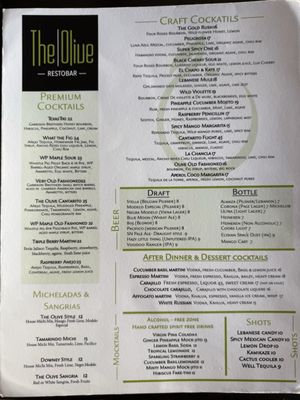 Menu photo 2 The Olive Restobar Downey, CA
