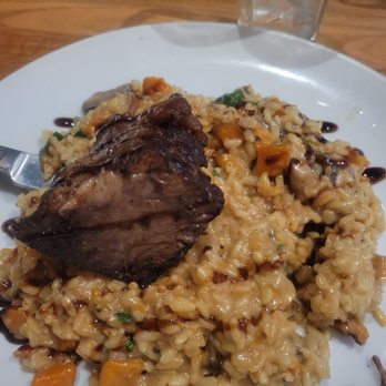 Evviva Trattoria - Braised beef risotto - Italian Near Me - Westford, Massachusetts Evviva Trattoria - Braised beef risotto - Italian Near Me - Westford, Massachusetts