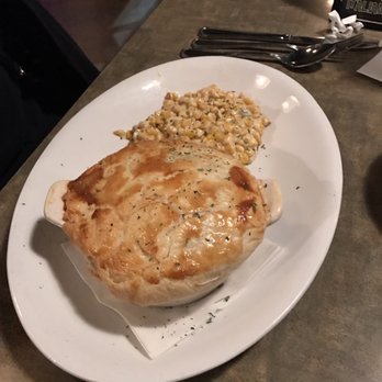 Eden Table - Restaurant + Bar - Chicken pot pie with creamy jalapeño corn - Breakfast & Brunch Near Me - Magnolia, Texas