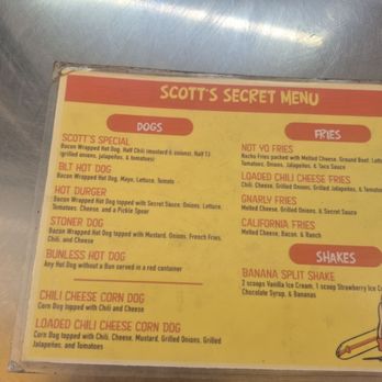 Pacific Coast Hot Dogs - Secret menu - Hot Dogs Near Me - Orange, California Pacific Coast Hot Dogs - Secret menu - Hot Dogs Near Me - Orange, California