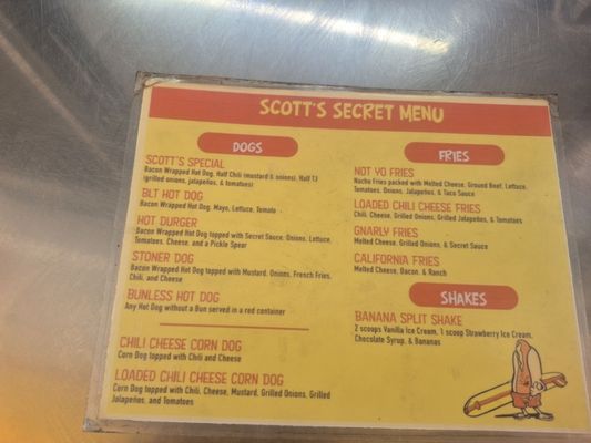 Menu photo 2 Pacific Coast Hot Dogs Orange, CA Menu photo 2 Pacific Coast Hot Dogs Orange, CA