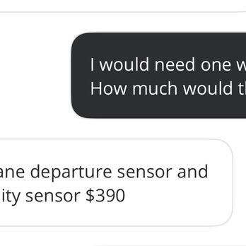 Champs Auto Glass - Text message stating I need windshield with sensors. No mistaking my request. - Auto Glass Services Near Me Champs Auto Glass - Text message stating I need windshield with sensors. No mistaking my request. - Auto Glass Services Near Me