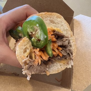 The Breakfast Den - Cheesesteak Banh Mi - Breakfast & Brunch Near Me - Philadelphia, Pennsylvania The Breakfast Den - Cheesesteak Banh Mi - Breakfast & Brunch Near Me - Philadelphia, Pennsylvania