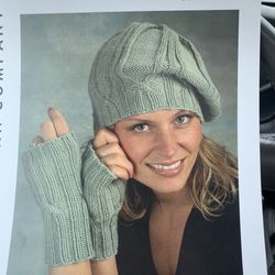 The Yarn Connection - The slouch hat I will make as well as a shawl to go with.