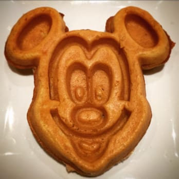 Carnation Cafe - Mickey-Shaped Waffle - American Near Me - Anaheim, California Carnation Cafe - Mickey-Shaped Waffle - American Near Me - Anaheim, California