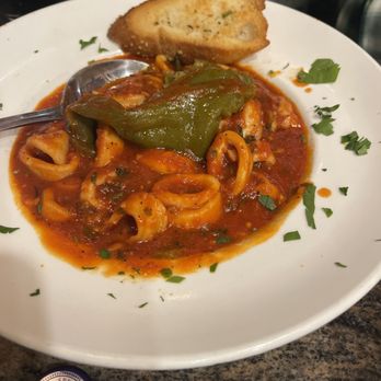 Frankie's Fellini Cafe - Calamari Fra Diavola - Italian Near Me - Berwyn, Pennsylvania