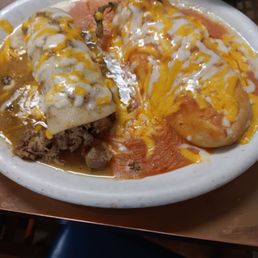 Chili Verde Wet Burrito
