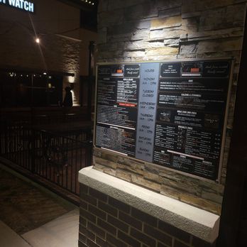 A Roma Italian Kitchen - Menu posted outside - Italian Near Me - McKinney, Texas