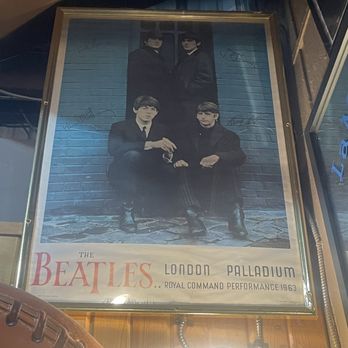 Mike's Place - Beatles poster. - American Near Me - Kent, Ohio Mike's Place - Beatles poster. - American Near Me - Kent, Ohio